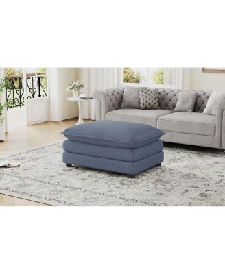 35.4" Ottoman Dual-layer Ottoman for Living Room, Bedroom