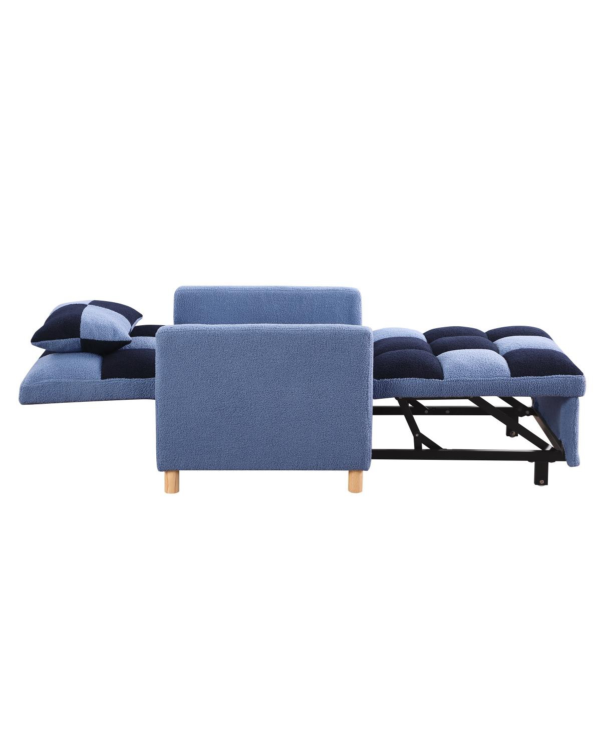 Streamdale Furniture Convertible Sleeper Sofa Chair Bed with Pillow