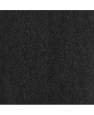 Curio Cabinet with Glass Doors, Lighted Display, Mirrored Back, Adjustable Shelves - Black