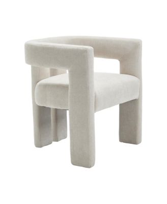 Contemporary Fabric Upholstered Accent/Dining Chair (2PC/SET)