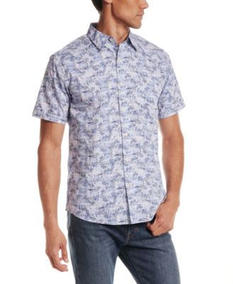 Men's Short-Sleeve Cotton Poplin Shirt
