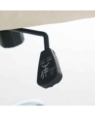 High-Strength Metal PU Leather Ergonomic Office Chair