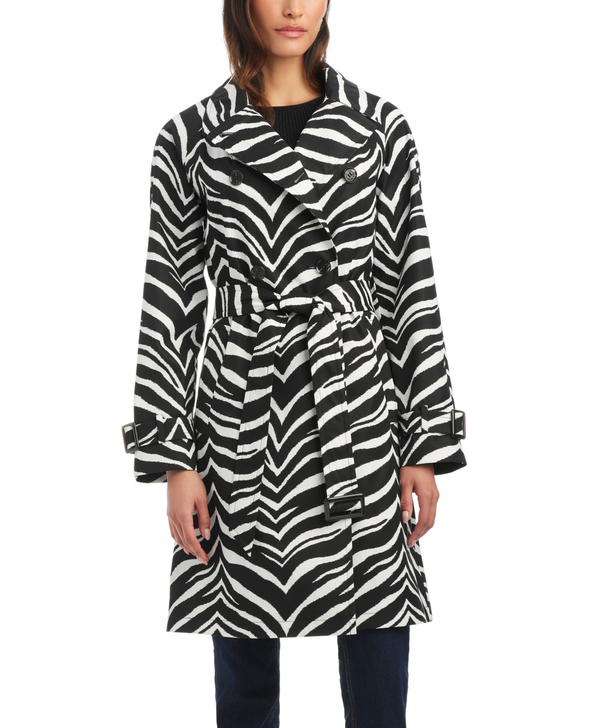 Женские куртки kate spade new york Women's Classic Double-Breasted Trench Coat — фото 1