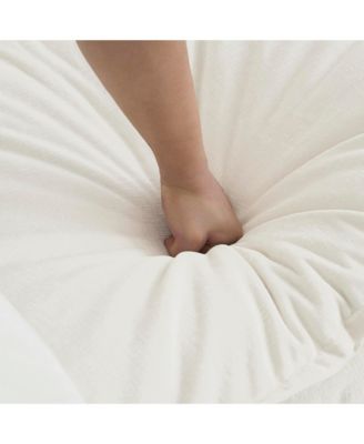 Chenille 2 Seat L shaped Sectional Sofa with Footrest Ottoman