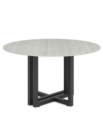 30" Emila Round Sintered Stone Dining Table, Created for Macy's 