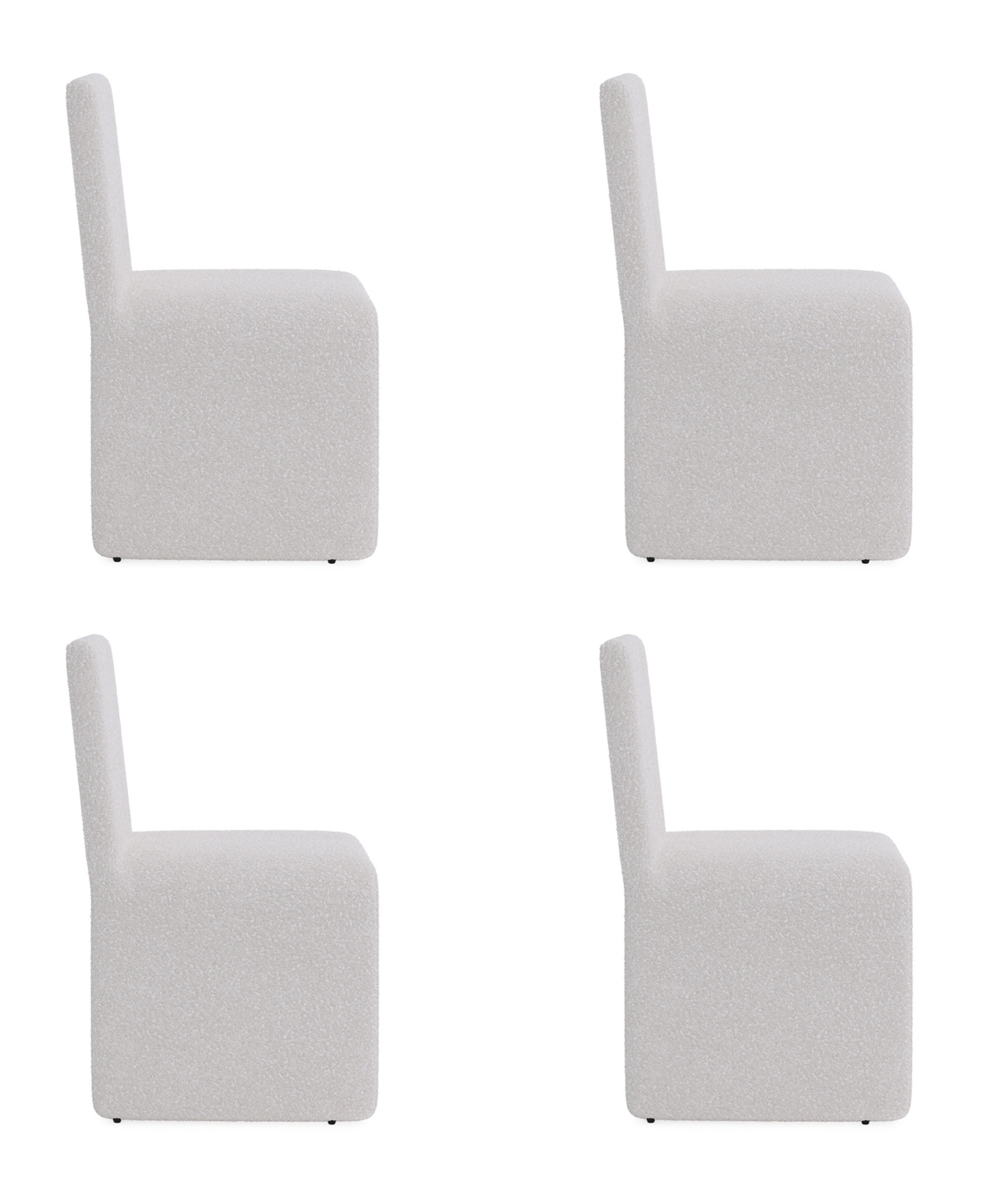 Furniture Emila -Pc. Fabric Upholstered Dining Chair Set