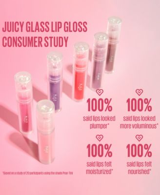 Juicy Glass Instant Hydrating and Plumping Lip Gloss, 0.13 oz.