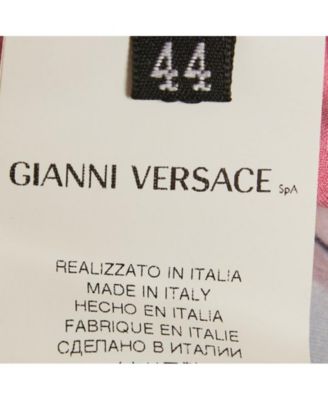 Women's Pink Floral Print Satin Long Sleeve Shirt