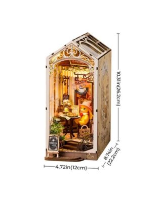 DIY 3D Book Nook Kit: Holiday Cafe 171 pieces