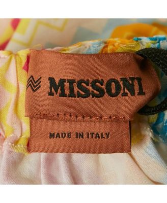 Women's Multicolor Zig Zag Print Cotton