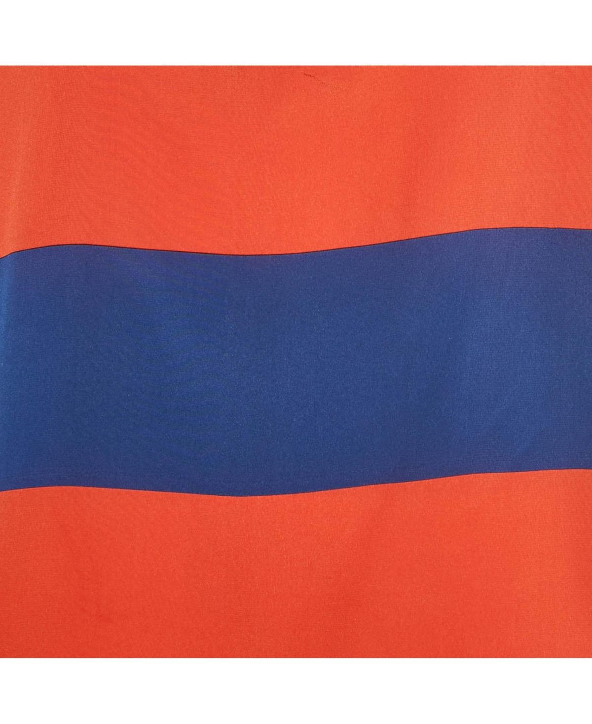 Pre-Owned Stella Mccartney Women's Blue /orange Striped Silk Full Sleeve Top