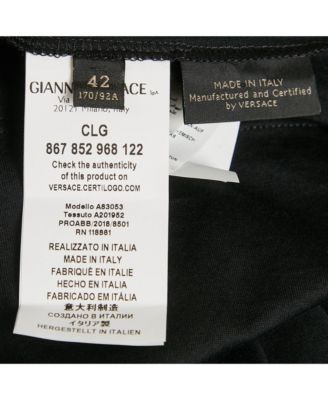 Women's Black Medusa Rhinestone Jersey T-Shirt