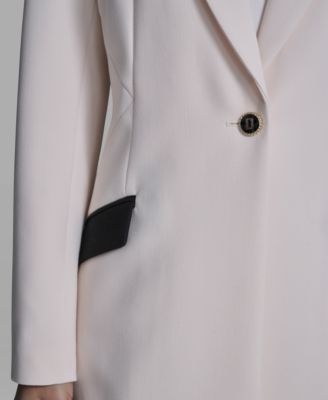 Women's Notch Lapel Collar Jacket