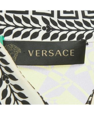 Women's Multicolor Printed Silk Shirt Dress