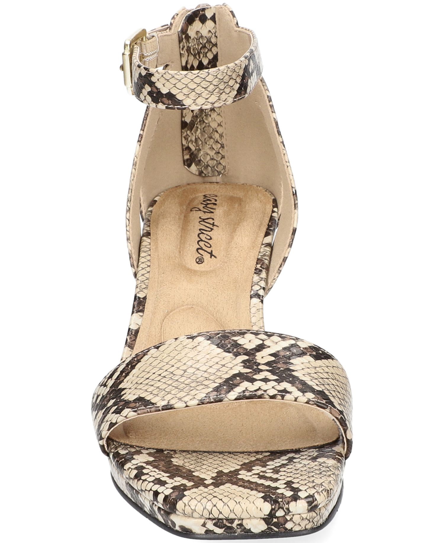 Ro Square Toe Heeled Sandals