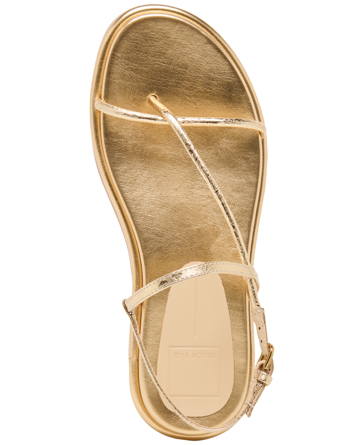 Dolce Vita Women's Dom Strappy Round Toe Footbed Sandals