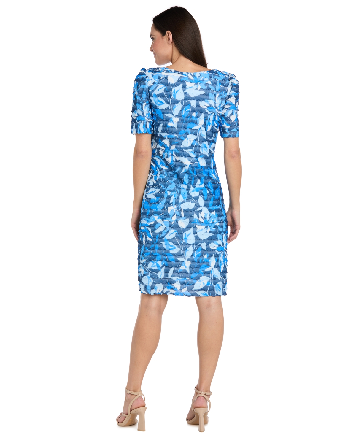 R & M Richards Petite Printed Dress