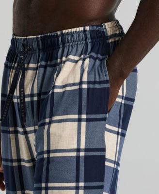 Men's Deluxe Touch Plaid Pattern Sleepwear Pants