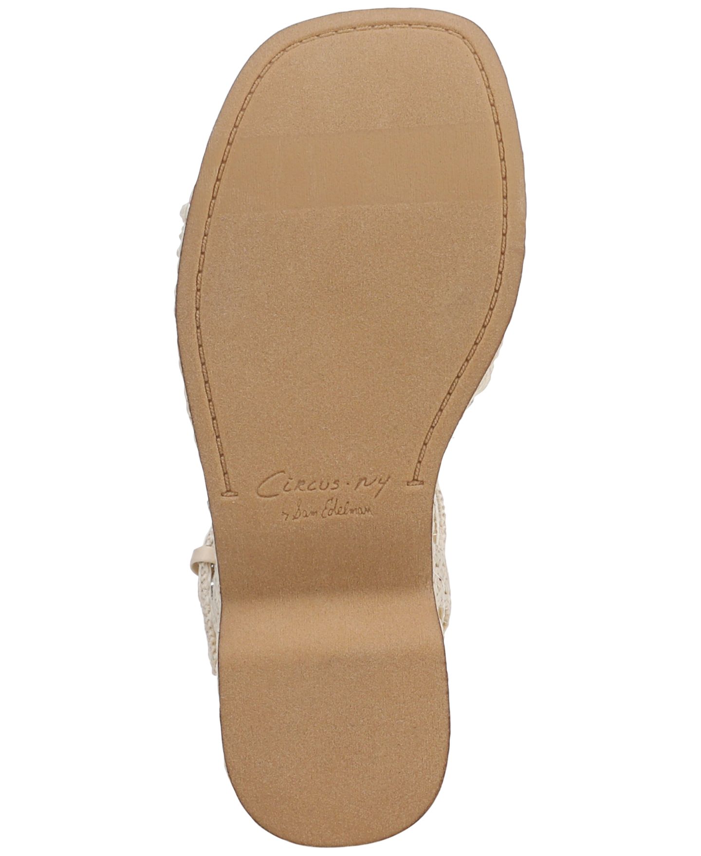 Женские сандалии Circus NY by Sam Edelman Jackie Platform Wedge, цвет: Ванильный — фото 5