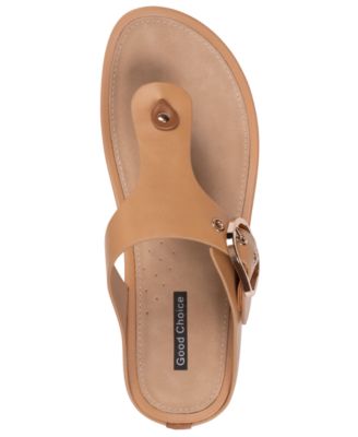 Women's Rhodes Thong Round Toe Wedge Sandals