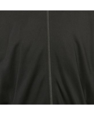 Men's Black Jersey Zip-Up Jacket