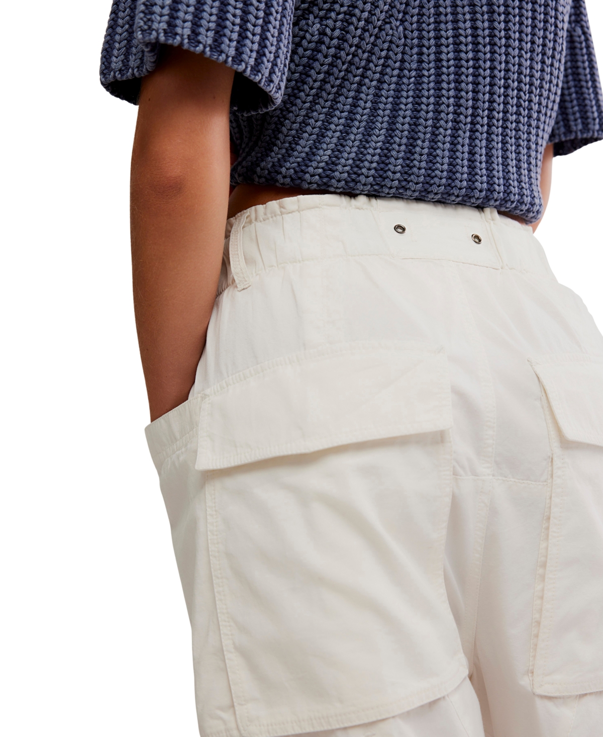 Free People Women's Costa Straight Cropped Pants