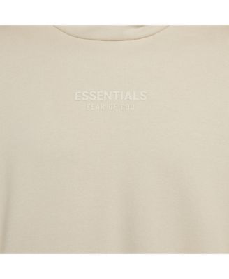 Men's Essentials Logo Print Cotton Hoodie