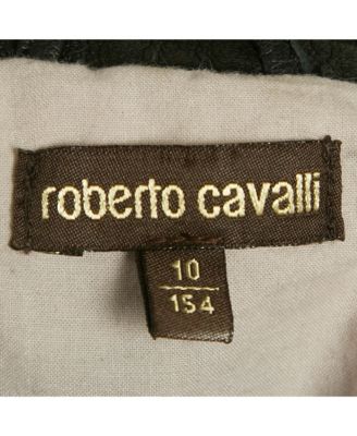 Men's Black Leather Zip Up