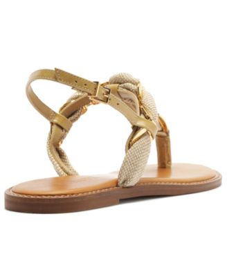 Women's Camellia Round Toe Flat Sandals