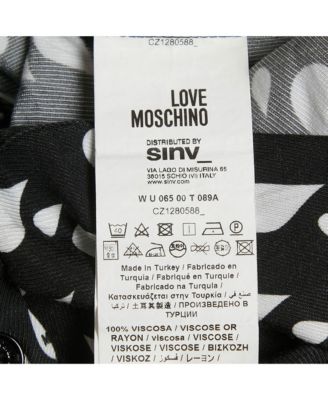 Women's Black Drop Print Short Sleeved Playsuit