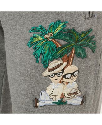 Women's Grey Cotton Dgfamily Joggers