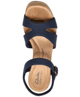Women's Nerisa Twist Round Toe Wedge Sandals