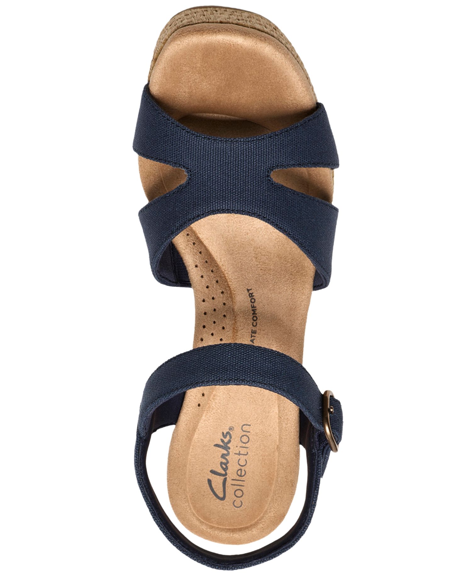 Women's Nerisa Twist Round Toe Wedge Sandals