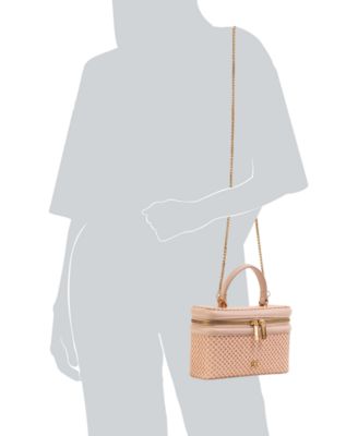 Paige Quilted Logo Mini Crossbody Bag