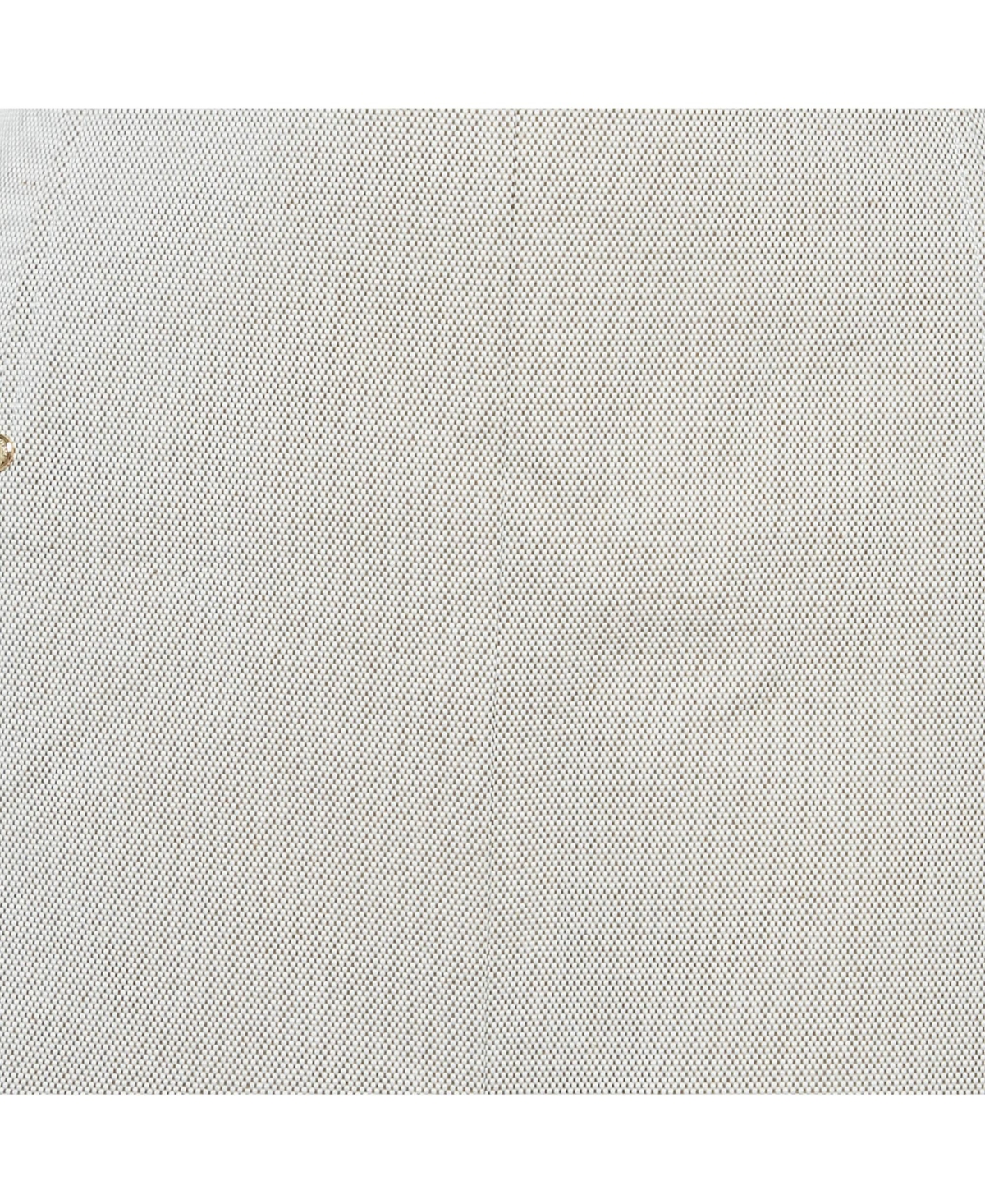 Pre-Owned Burberry Women's Beige Canvas Leather Trim Short Skirt