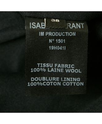 Women's Black Gabardine Draped Mini Dress