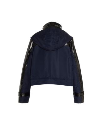 Women's Water-Resistant Cropped Raincoat