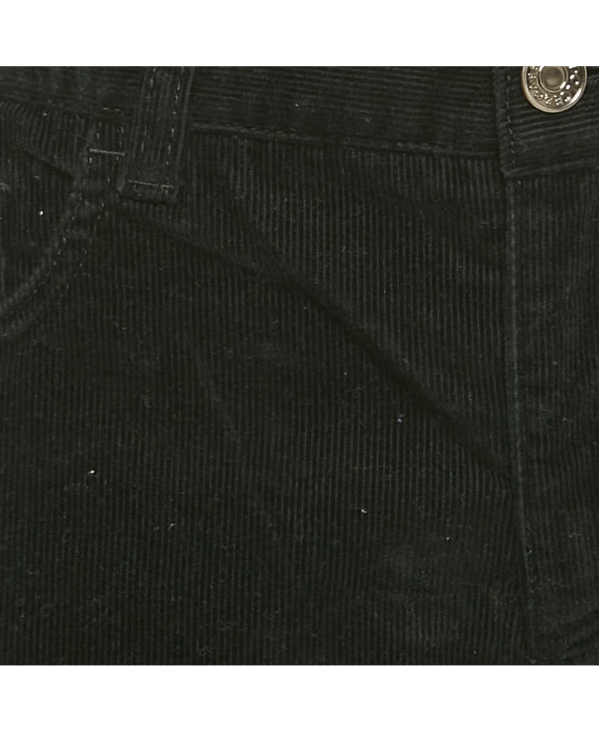 Pre-Owned Dolce & Gabbana Women's Black Corduroy Slim Fit Jeans