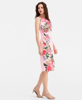 Women's Twisted-Detail Sheath Dress