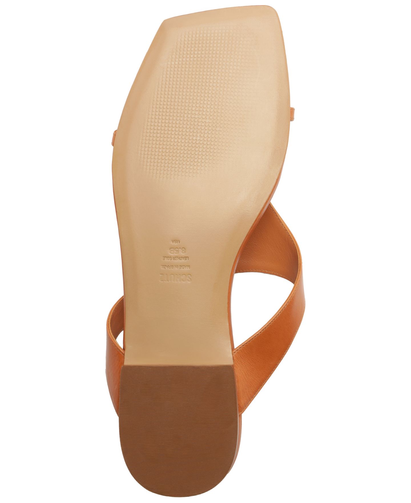 Женские сандалии Schutz Tana Flat Slip-On Flat, цвет: Земляной глиняный — фото 5