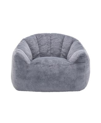 Bean Bag Chair Sofa with Armrests, High-Density Foam Lazy Sofa for Adults