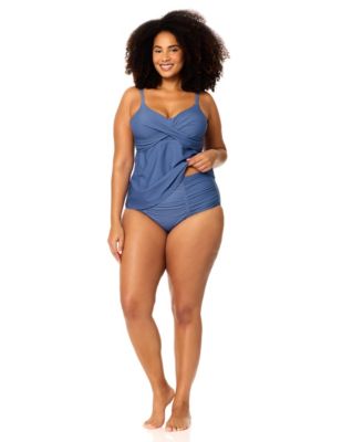 Plus Size Underwire Aries Tankini Top