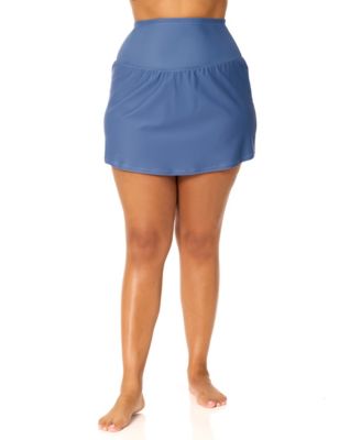 Plus Size Trendy Bravo Swim Skirt