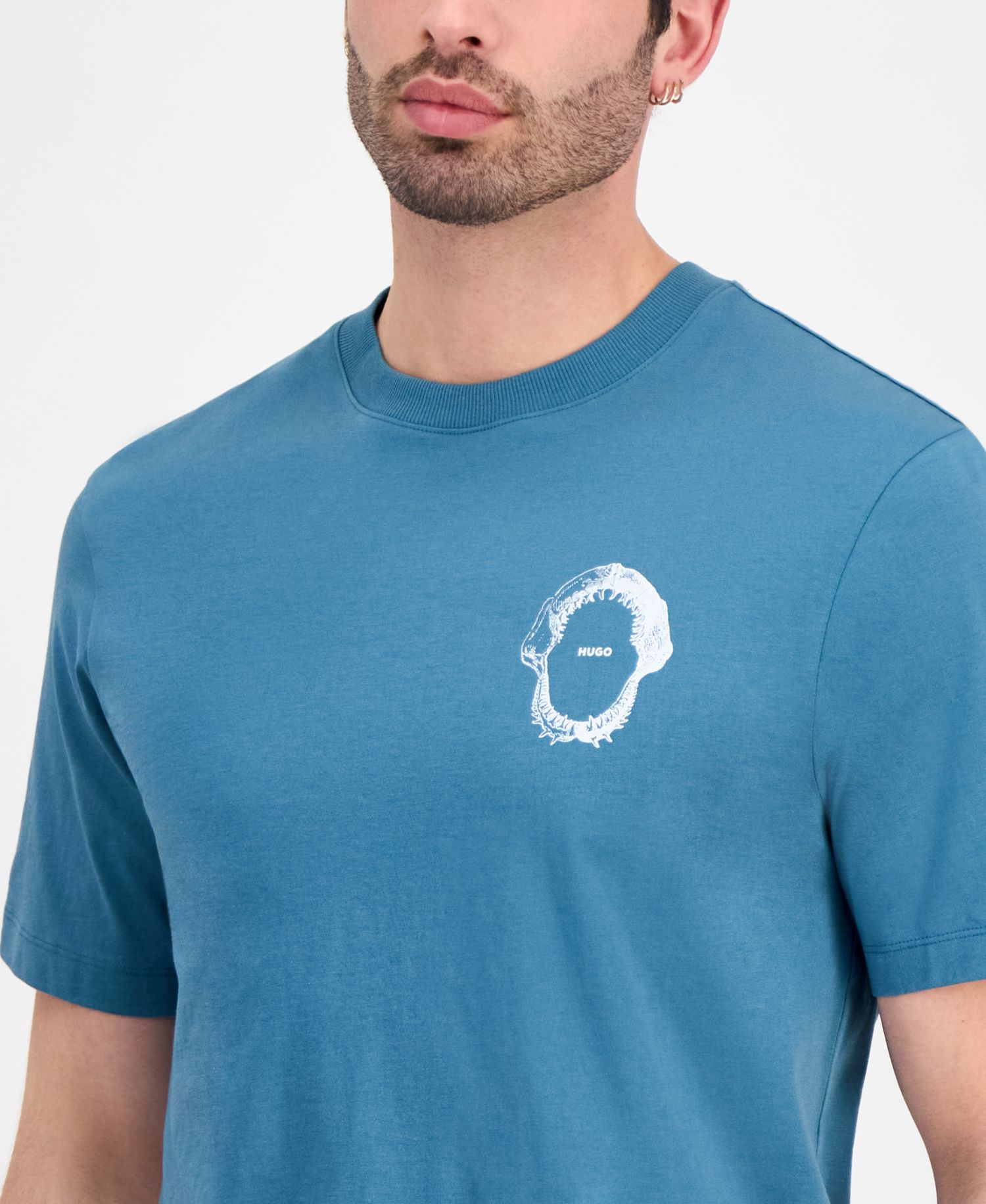 Men's Shark Print T-Shirt