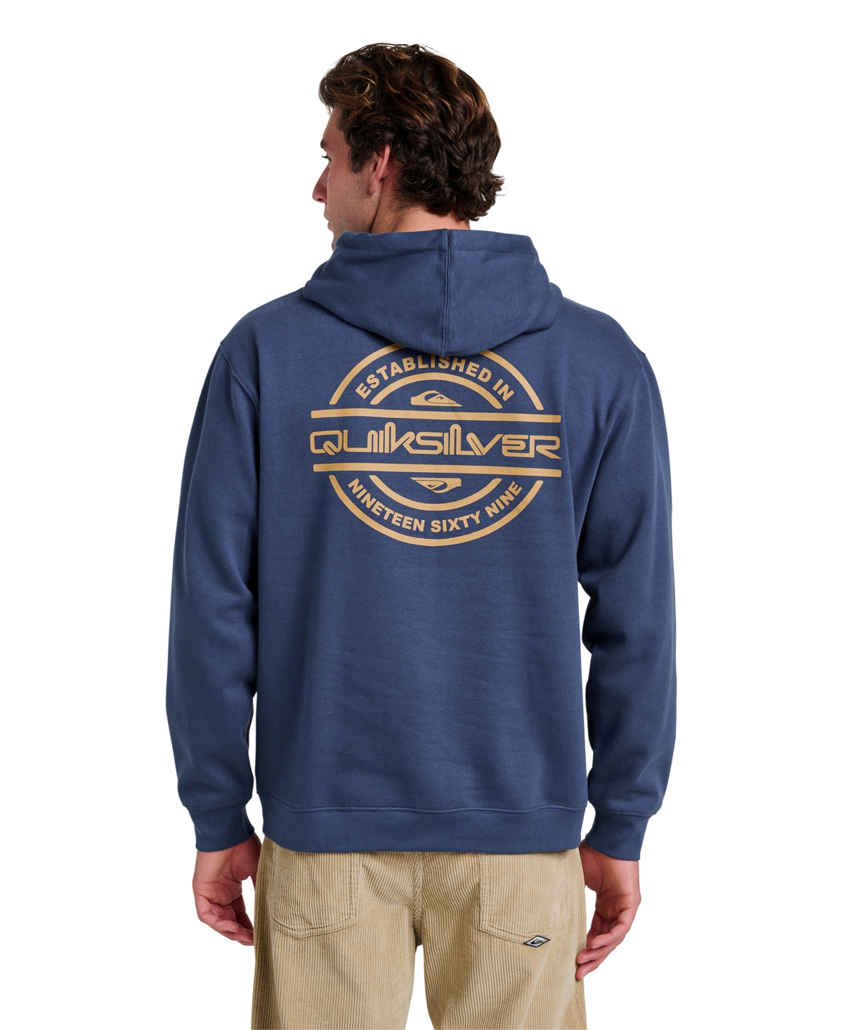 Quiksilver Men's Graphic Long-Sleeve Hoodie
