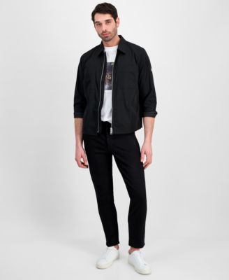 HUGO by Men's Evalom Long-Sleeve Overshirt