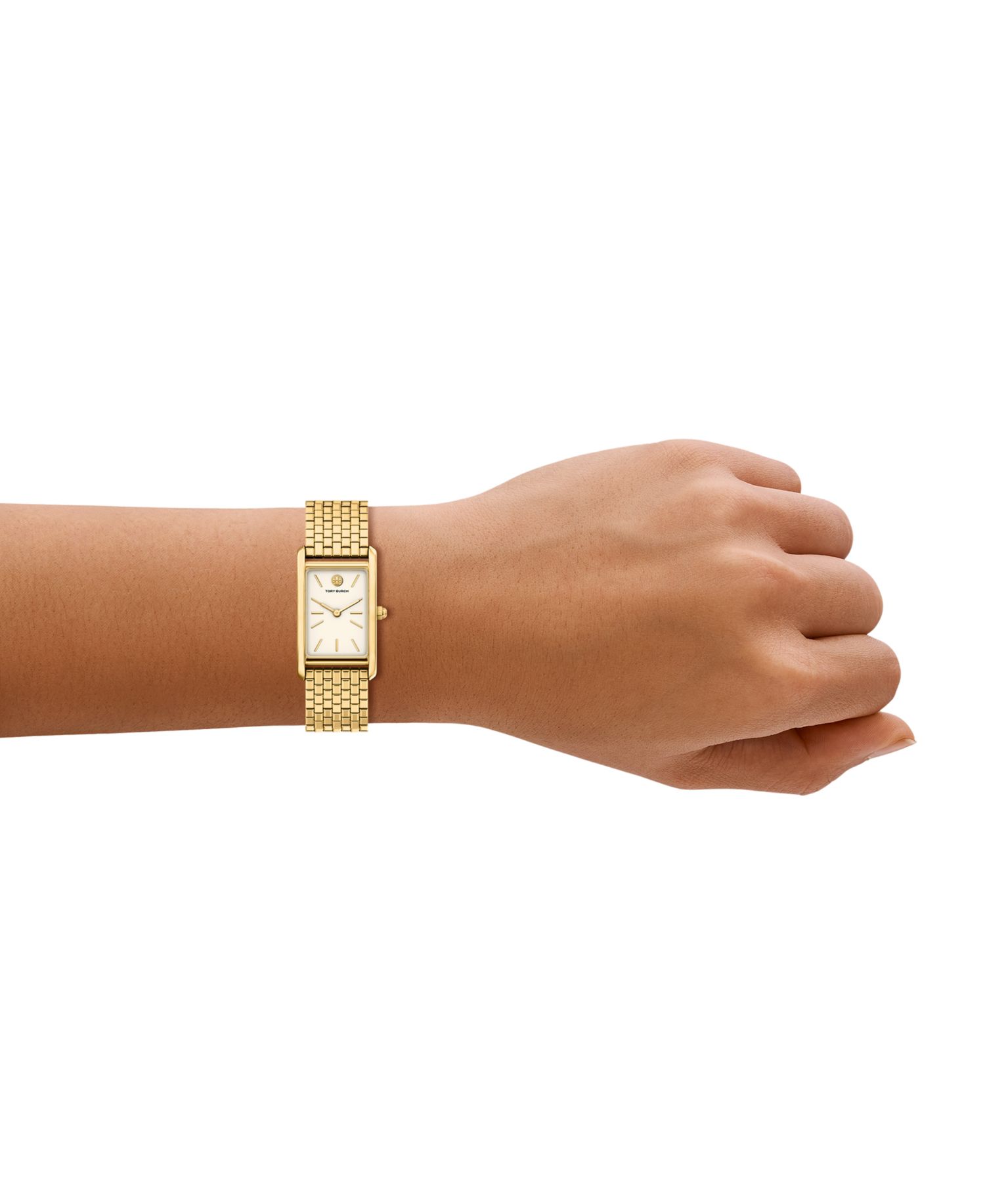 Women's The Eleanor Slim Quartz Two-Hand Gold Stainless Steel Watch, 22mm