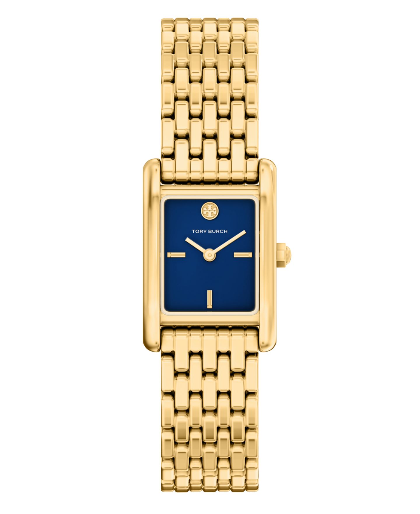 Женские часы Tory Burch The Eleanor Small Quartz Two-Hand Gold Stainless Steel Watch, 22mm — фото 1