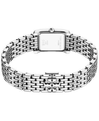 Women's The Eleanor Quartz Two-Hand Silver Stainless Steel Watch, 22mm