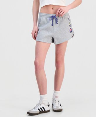 Juniors' Hello Kitty Sailor Friends High-Rise Graphic Fleece Shorts 